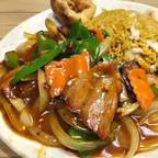 Best Curry Pork Large in Waterloo, IA