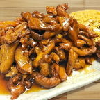 Best 4. Bourbon Chicken (Dinner Combo) in Waterloo, IA